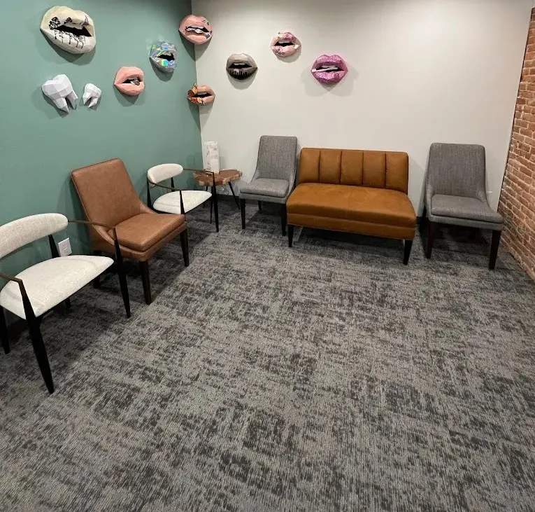 Clean, professional medical spa treatment room with neutral tones at Chagrin Valley Dental & Aesthetics in Chagrin Falls